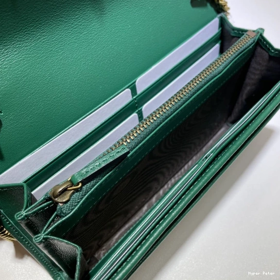 Hyper Peter with bamboo Diana wallet chain Gucci 0823